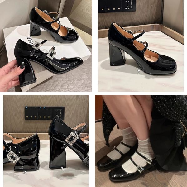 designer femme talon slingbacks talons hauts mocassins femmes sandales ballet chaussures habillées noires escarpins à bride arrière en cuir brossé noir blanc brevet