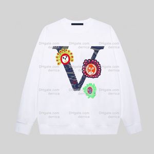 ontwerper vrouw hoodies sweatshirts dames truien echte letters print lange mouwen tops shirts lente winter hoodie trui