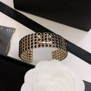 Designer Vrouw Mannen Chanells Bangle Luxe Modemerk Letter C Armbanden Vrouwen Open Armband Sieraden Manchet Gift CClies 968