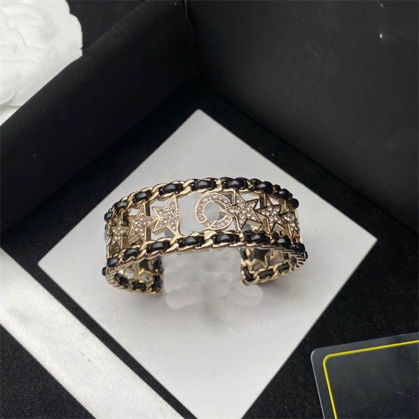 Designer Woman Men Chanells Bangle Luxury Fashion Brand LETTER C BRACELETS Femmes Bracelet Open Jewelry Gold Cuff Gift Cclies 131