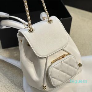 Mochila de diseñador para mujer Bolsos de dama Mochilas de cuero genuino Mochila de estilo escolar Bolsos de viaje de moda Mensaje de moda Bolsillos para niños Grandes mochilas de viaje