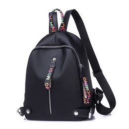 Designer-femmes sacs à dos pour adolescentes jeunes sacs à dos nouvelle école sac à bandoulière étudiant en nylon étanche ordinateur portable multifonction sac à dos