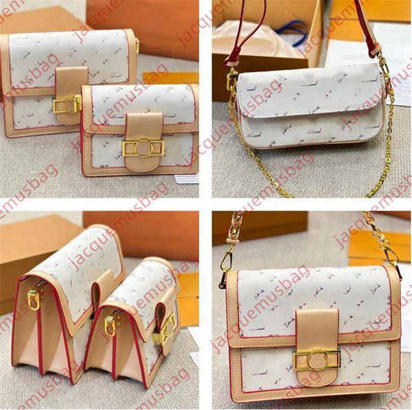 Bolsas de diseño de mujer de diseño M24841 Billetera en cadena Ivy Mangbag M83499 Serie náutica Crossbody de alta calidad Embaladeros Damas Messenger Satchels