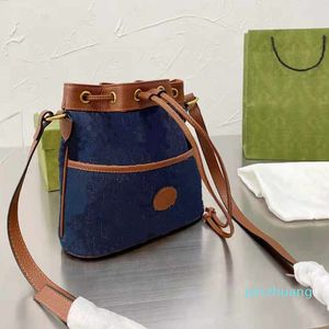 Ontwerper- Dames Tassen Emmer Tassen Handtassen Bloem Portemonnees Vrouwen Tote Lederen Schouder Crossbody Bag