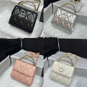 Designer Femmes sacs sac à main en cuir authentique totes mini-messager sac en argent en or