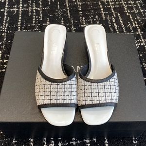 Designer Slippers Femmes Talons Fronté