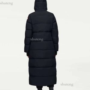 Designer Femmes Canadian Goose Version mi-longueur Puffer Veste Femme Down Parkas Hiver Épais Manteaux Chauds Coupe-Vent Streetwear 325