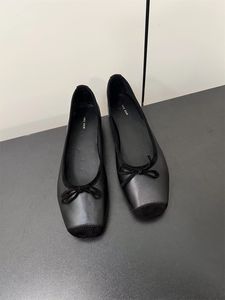 Designer femmes Canal Ballet chaussures mode fond plat en cuir véritable la rangée arc décontracté confort mocassins 253
