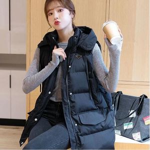 Designer Femmes Doudoune Nouveau Hiver Coton Vestes Manteau Design Classique Vêtements Manches Détachables Vers Le Bas Gilet Marque Femmes Vêtements