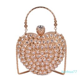 Designer-femmes soirée pochette magnifique perle cristal perles mariée sacs de fête de mariage CrossBody sacs à main mode sac à main