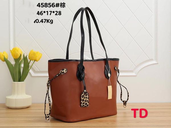 Designer Femmes GM Shopping Sac PU Cuir Véritable Sauvage au coeur Gaufrage Léopard-Imprimé Luxe Sac à main Sac à main Fourre-tout Sac à bandoulière Bandoulière Embrayage A038