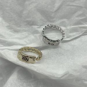 Designer Women Gold Rings Diamond Letter Ring Luxurys verlovingsringen voor Dames Pearls Designers Sieraden Letter Gold Wedding Ring