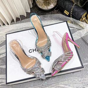 Designer femmes talons hauts rose bleu cuir verni bout pointu chaton talons noir chaussure de mariage chaussures de fête taille 35-40