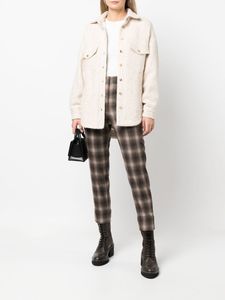 Veste de styliste pour femmes, veste chemise en laine mélangée Kiton, manteaux à manches longues, vêtements d'extérieur de printemps, vestes à la mode pour femmes