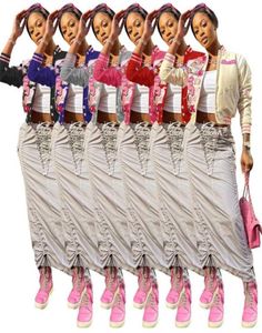Designer dames jassen lente korte stijl bovenkleding honkbal honkbal lange mouw geprinte streetwear jassen 6 kleuren sxxl4105974