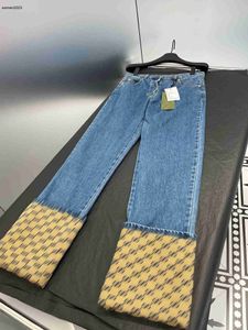 Designer dames jeans merkkleding damesbroek modebrieven logo flens jeans van hoge kwaliteit Nov27