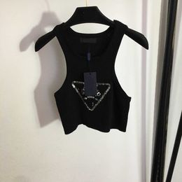 designer dames gebreid vest dameskleding zomermode letter logo meisje mouwloze trui van hoge kwaliteit 20 december