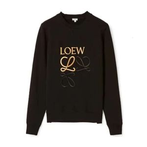 Designer Femmes Loewee Top Sweatshirt Lowewe Top Qualité Loewee Pull Nouveau Pull Col Rond Brodé Pour Hommes Et Femmes Lâche Polyvalent Couple Long 3250