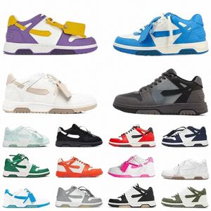 Designer Women Low Top Platform Casual schoenen uit kantoor Zwart wit paars geel wit blauw zand celad heren trainers buiten wandelen 36-45 38ft#