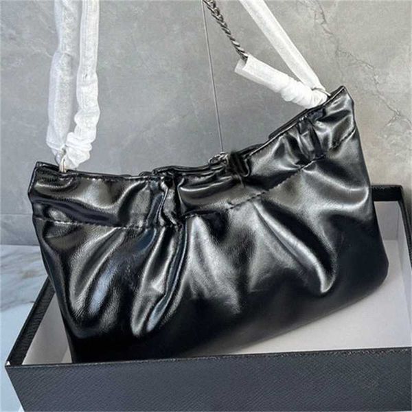 Diseñador mujer nobo cadena bandolera bolso de cuero crossbody negro bolsas 19sE # agradable
