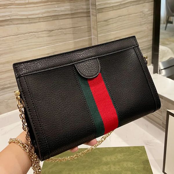 Diseñador Mujer Ophidia Crossbody Bandolera Luxurys Diseñadores Bolsas Italia Vintage Moda Mujer Venta al por mayor Bolsos de compras Bolso de mensajero de cuero genuino