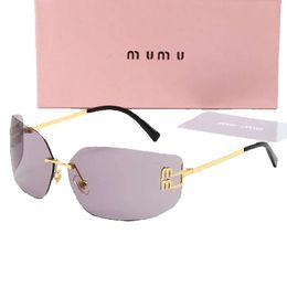 Designer vrouwen oversized heren zonnebril damesontwerpers miui lunette soleil mui sun bril sunglags optionele sonnenbrillen gafas de sol met doos