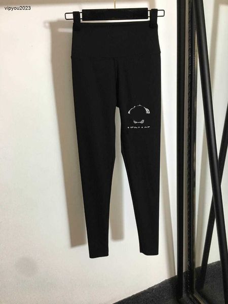 pantalons de créateurs pour femmes vêtements de luxe pour dames leggings mode impression réfléchissante de portraits logo élastique slim fit pantalon pour femme taille asiatique S-XL Mar 23