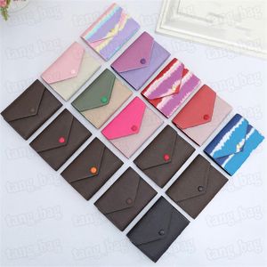 Designer Women Portemonultes Multicolor Short Wallet Card Holder houders enkele klassieke zipperzak Wallets Purse
