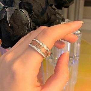 Designer Women Ring Diamond Rings Designers Diamant Jewelry Classic Gold Silver Ring Letter C Luxe merk Pearl Gold roestvrijstalen ringen