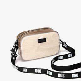 Sac pour femme de créateur 2023 nouveau sac pour appareil photo UG jelly sac moelleux transparent hiver toutes sortes de sac à bandoulière une épaule petit sac carré