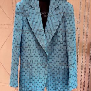 Veste Blazers de styliste pour femmes, costumes vêtements femme printemps automne lettres classiques publiées haut