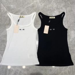 Designer Women's Casual Dres Vest geborduurde letter Logo Fi Casual Summer Women Coolred mouwlive dres vesten y7gd#