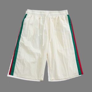 Designer dameskleding 20% ​​korting op shirt plafond grade casual guard broek dubbele rood groen gestreepte nylon shorts
