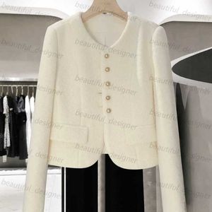 Créatrice de veste pour femmes NOUVEAU 2024 FACE DE FORME BLANCHE BLANCHE BLANC