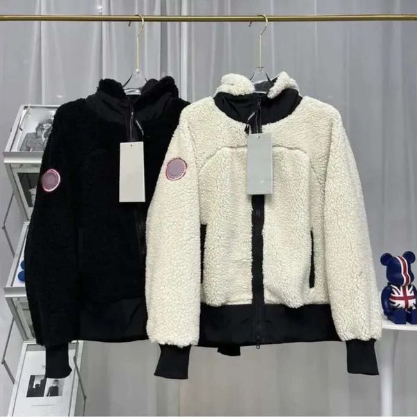 Chaqueta de diseñador para mujer Chaqueta de lana Últimos estilos Chaqueta para hombre Abrigo de lana de imitación Abrigo de invierno de lana canadiense para mujer Moda Gruesa Autu 721