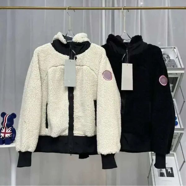 Chaqueta de diseñador para mujer Chaqueta de lana Últimos estilos Chaqueta para hombre Abrigo de lana de imitación Abrigo de invierno de lana canadiense para mujer Moda Gruesa Autu 855