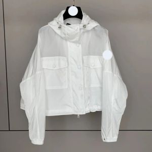 Designer Vestes pour femmes Trench Coats Magrand de créateur Couper CHER CHERAT MOTE SOR SORT Vêtements Big Logo Taille 0-2