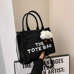 Designer Women's Mac Tote Sac Canvas High End Tote Version Trendy Womens Large New Mommy Professional Handbag Crossbody