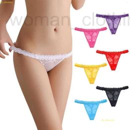 Designer Women's Panties Femmes Sexy Hollow Out Thongs Lace Briefes Low Asse-Taie transparente G-string sous-vêtements Femme Breathable Intimates Lingerie 968