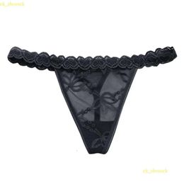 Designer dames slipje vrouwen sexy uit hol uit strings kanten briefs lage taille transparante g-string ondergoed vrouwelijk ademende intimaten lingerie 499