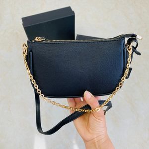 Designer Women's Sac à bandoulière Luxury Easy Pouch on Strap Handsbag Letter Imprente Triangle Mini Chain Makeup Sac portefeuille de mode pour femmes