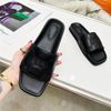 Designer Women's Slippers Fashion en cuir sandales EVA PLATFINES CONCUT￉E SECHERADE Resort Beach Chaussures 35-44 avec bo￮te