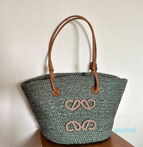 Designer-Women's Prew Woven Fashion Shopping Sac Style rétro associé à un grand sac à main Classic Decoration