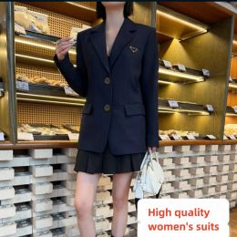 Designer Femme's's Blazer Luxury Jacket Slim Taist Cover Suit Top Spring Noir blanc Fashionable Automne Tempérament Womens Temperrament High Quality Women's Vêtements