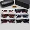 Designer des lunettes de soleil pour femmes mode Cateye Sunglasses Pearl Casual Goggle 6 couleurs