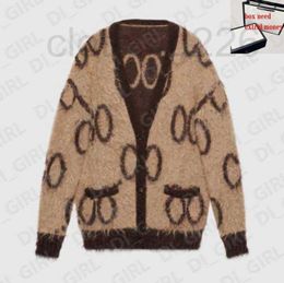 Suéter de diseñador para mujer, cárdigan, sudaderas con capucha, sudadera femenina, suéteres informales, elementos de calle alta, estilo 7, sudadera con capucha para mujer, talla S-L V5G7