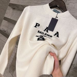 Pulls pour femmes de créateurs Milano Italie Designer Pull en laine pour femmes Pull à tricoter Paris Haute qualité Flocage Style classique Pull de luxe 2UHR