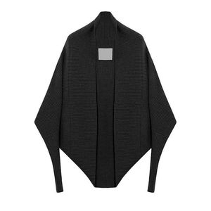 Designer damessweaters Nanyou Uma Home High Edition gebreid dames herfstwinter luie stijl los en afslankend kasjmier gebreid vest K30C