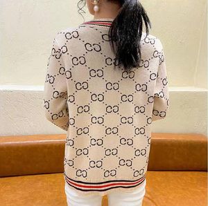 Diseñador Suéteres de mujer Mujer Suéter Moda Chaquetas de lana Abrigos Cardigan Diseñadores de punto G Sudaderas con capucha para diseñador de lujo Ropa de mujer EV46