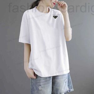 Camiseta de diseñador para mujer, camisetas informales de verano con letras estampadas, mangas cortas, ropa de Hip Hop de gran venta GZQE